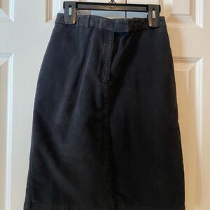 L.L. Bean Black Skirt women’s Sz 8 Reg